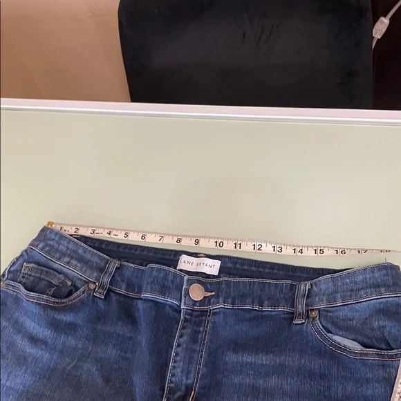 Lane Bryant Dark Blue Boyfriend Jeans - Picture 7 of 13